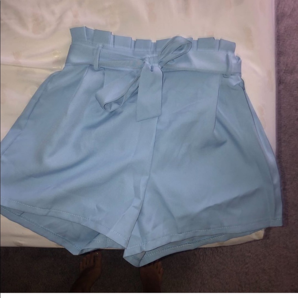 Blue shorts